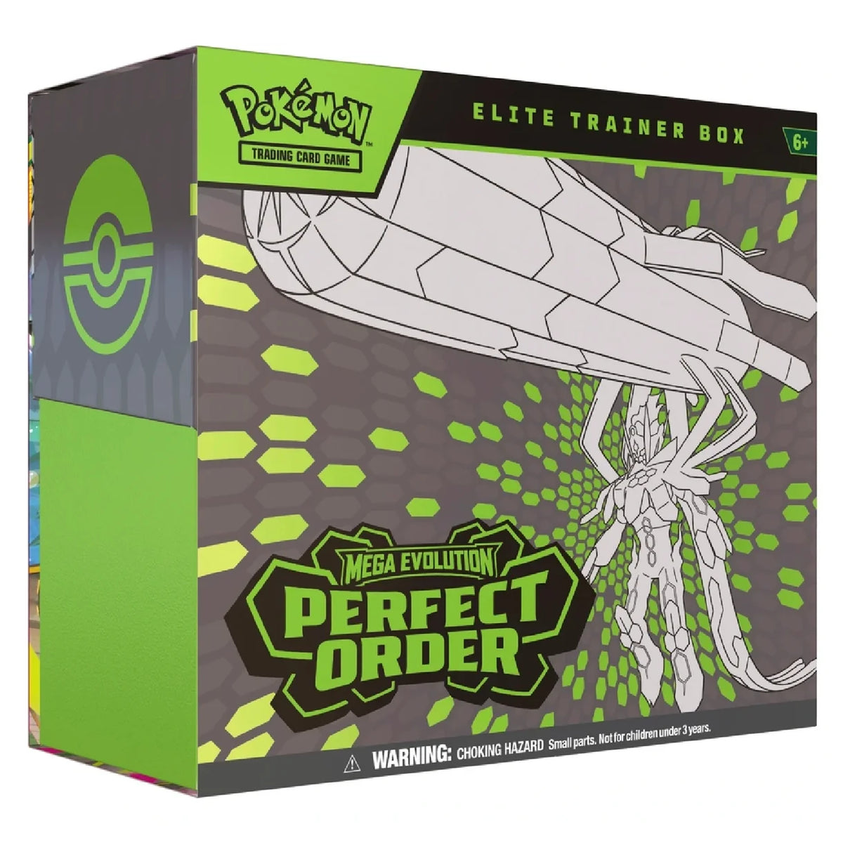 Front of the Pokémon TCG Perfect Order Elite Trainer Box